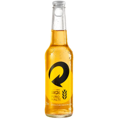 CERVEJA SKOL PURO MALTE LONG NECK 275ML