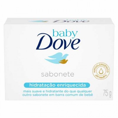 SABONETE DOVE BABY ENRIQUECIDA 75 G