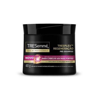 CREME DE TRATAMENTO TRESEMME BLINDAGEM PLATINUM 400G