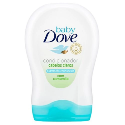 CONDICIONADOR DOVE BABY CABELOS CLAROS HIDRATAÇÃO ENRIQUECIDA 200ML