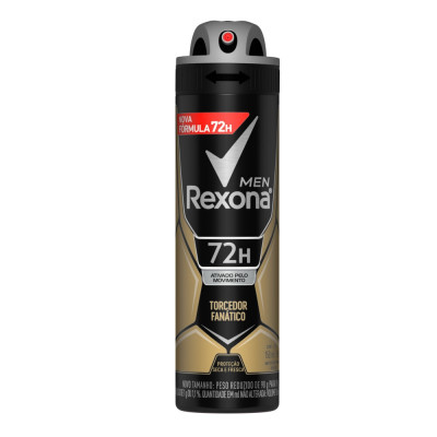 DESODORANTE REXONA AEROSOL 72 H TORCEDOR FANÁTICO 150 ML