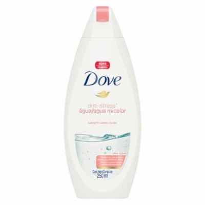 SABONETE LÍQUIDO DOVE ANTI-STRESS ÁGUA MICELAR 250ML