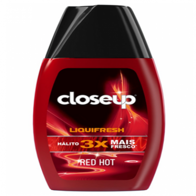 GEL DENTAL CLOSE UP LIQUIFRESH RED HOT 100 GRAMAS