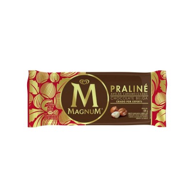 SORVETE KIBON MAGNUM PRALINE 69G