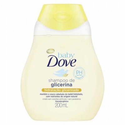 SHAMPOO DOVE BABY HIDRATAÇÃO GLICERINADA 200ML