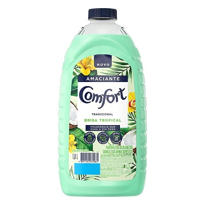 AMACIANTE DE ROUPA COMFORT BRISA TROPICAL 1,8L