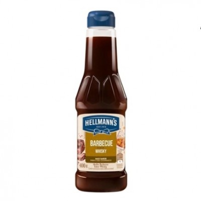 MOLHO BARBECUE HELLMANNS WHISKY 400 GRAMAS