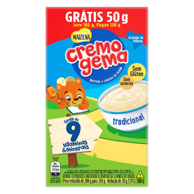 CREMOGEMA TRADICIONAL 180G