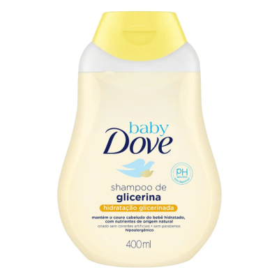 SHAMPOO DOVE BABY HIDRATAÇÃO GLICERINADA 400ML