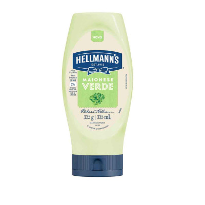 MAIONESE HELLMANNS MAIS VERDE 335GR