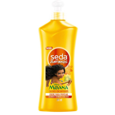 CREME DE PENTEAR SEDA JUNTINHOS CACHOS ENCANTADOS 300ML MOANA