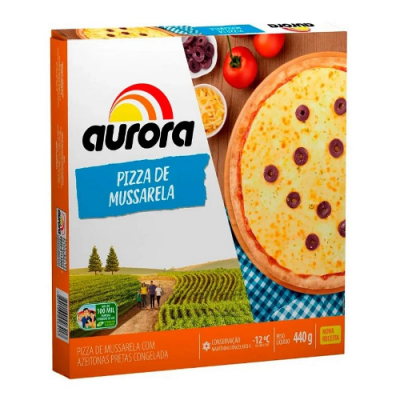 PIZZA AURORA MUSSARELA 440G