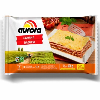 LASANHA AURORA BOLONHESA 600G