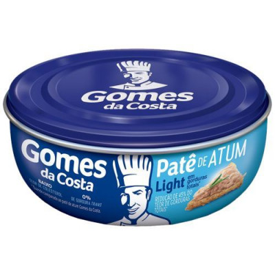 PATÊ DE ATUM GOMES DA COSTA LIGHT 150 GRAMAS