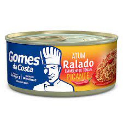 ATUM GOMES DA COSTA RALADO EM MOLHO DE TOMATE PICANTE 170 G