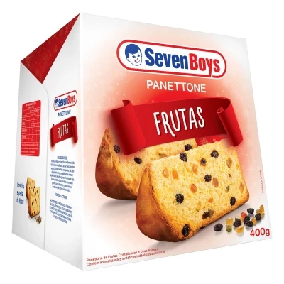 PANETTONE SEVEN BOYS FRUTAS 400 G