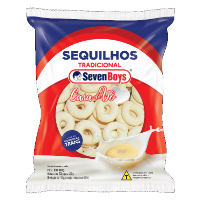 SEQUILHOS SEVENBOYS TRADICIONAL 500G