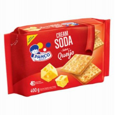 BISCOITO PANCO CREAM SODA 400G