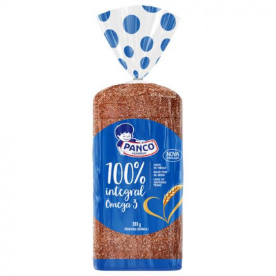 PÃO INTEGRAL TOTAL ÔMEGA 3 PANCO 380G