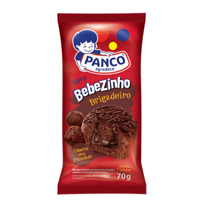 BOLINHO PANCO BEBEZINHO BRIGADEIRO 70G