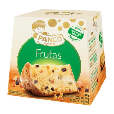 PANETONE PANCO FRUTAS 400G