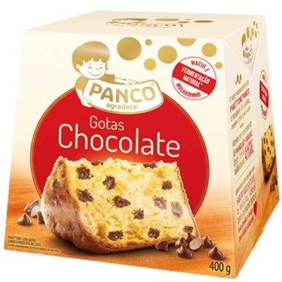 PANETONE PANCO CHOCOLATE 400G