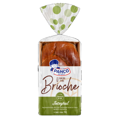 BRIOCHE PANCO INTEGRAL 250 GRAMAS