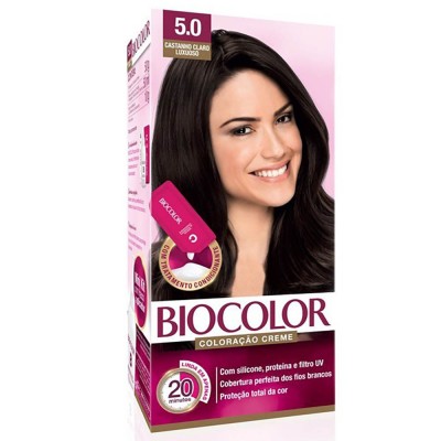 TINTURA BIOCOLOR 5.0 CASTANHO CLARO LUXUOSO