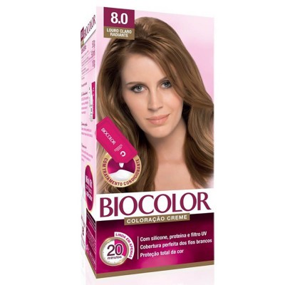 TINTURA BIOCOLOR 8.0 LOURO CLARO RADIANTE