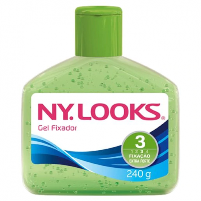 GEL NY LOOKS EXTRA FORTE VERDE 240G