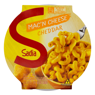 MAC'N CHEESE SADIA TRADICIONAL CONGELADO 350G