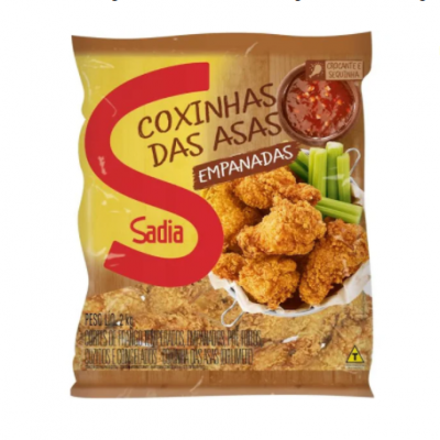 COXINHA DA ASA SADIA EMPANADA 2KG