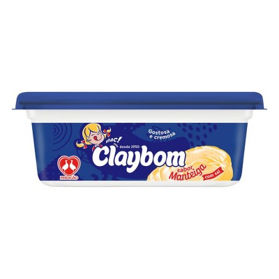 MARGARINA CLAYBOM SABOR MANTEIGA C/ SAL 250G