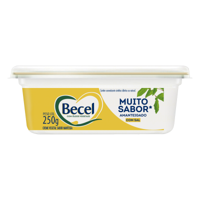 CREME VEGETAL BECEL AMANTEIGADO C/ SAL 250G