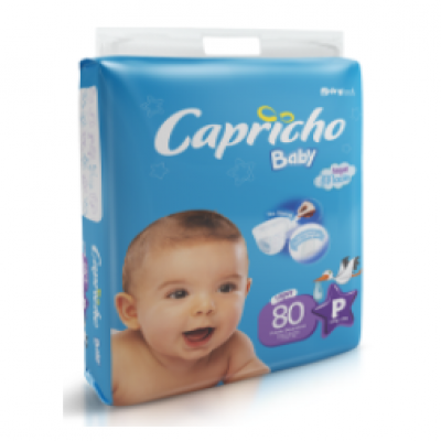 FRALDA CAPRICHO P 80 UNIDADES