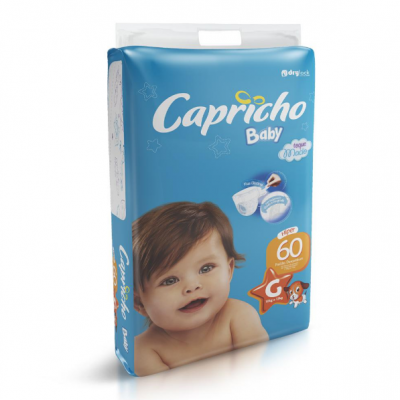 FRALDA CAPRICHO G 60 UNIDADES