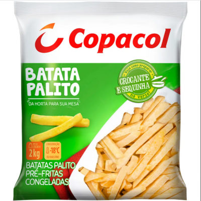 BATATA COPACOL PALITO CONGELADA 2 KG