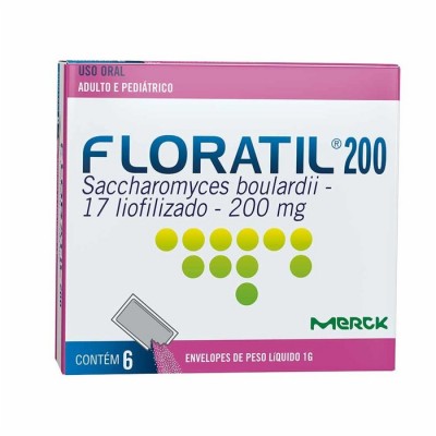 FLORATIL 200MG 6 ENVELOPES