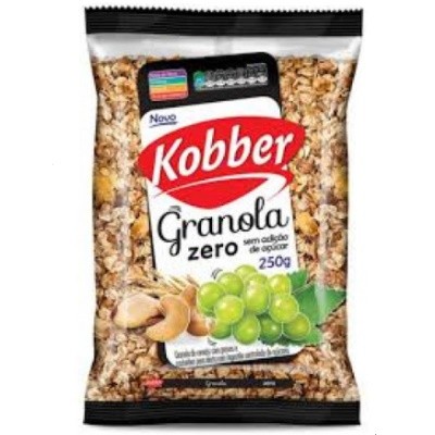 GRANOLA KOBBER ZERO 250G