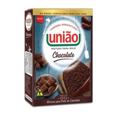 MISTURA PARA BOLO UNIÃO CHOCOLATE 400 GRAMAS