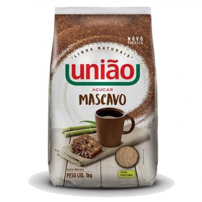 AÇÚCAR MASCAVO UNIÃO 1KG