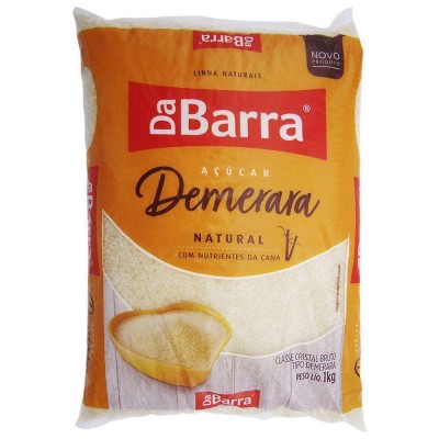 AÇÚCAR DA BARRA DEMERARA 1KG