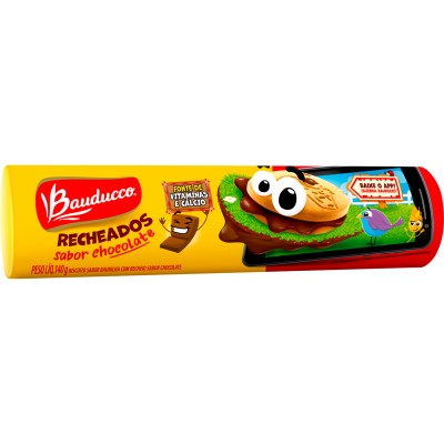 BISCOITO RECHEADO BAUDUCCO CHOCOLATE 140 G