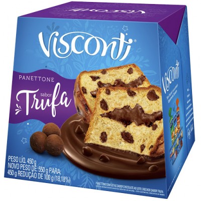 PANETTONE VISCONTI SABOR TRUFA 450 G