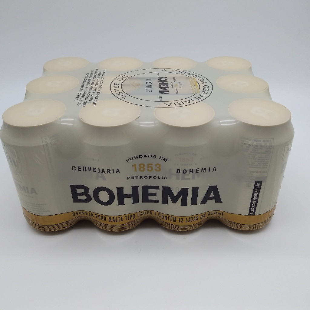 CERVEJA BOHEMIA 350 ML CX   12  UNIDADES