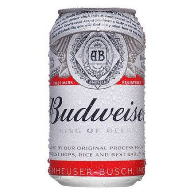 CERVEJA BUDWEISER PILSEN LATA 350 ML