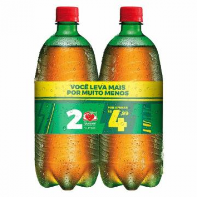 REFRIGERANTE ANTARTICA GUARANÁ 1L 2 UNIDADES