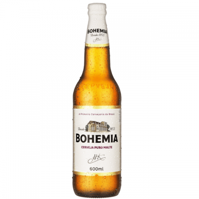 CERVEJA BOHEMIA PURO MALTE 600 ML