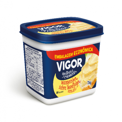 MARGARINA SABOR MANTEIGA VIGOR COM SAL 1 KG