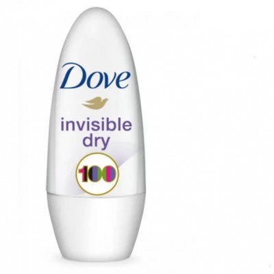 DESODORANTE DOVE ROLL-ON INVISIBLE DRYN 50 ML